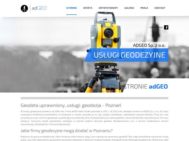 Usługi Geodezyjne adGEO Adam Dudek